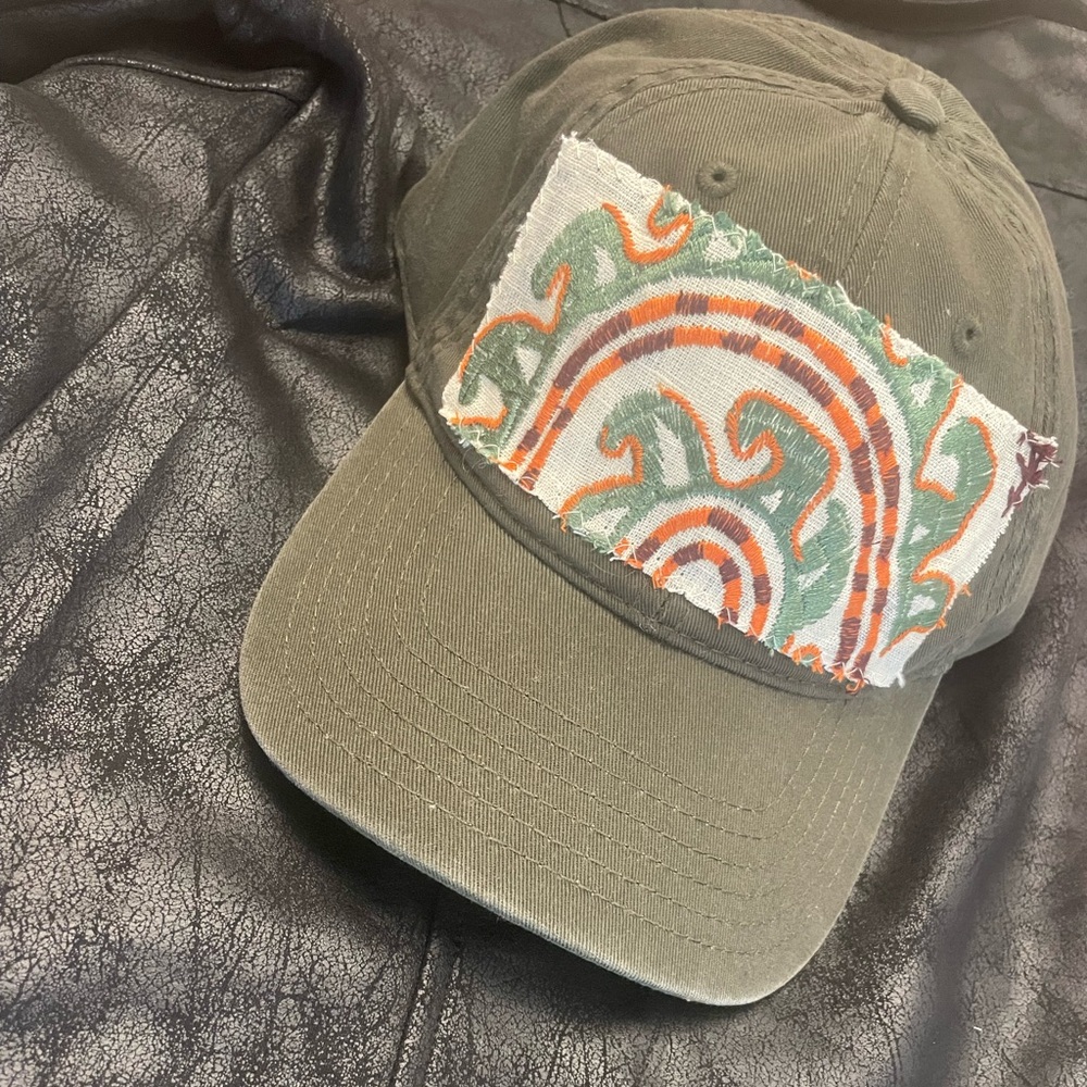Kilim baseball cap - brown